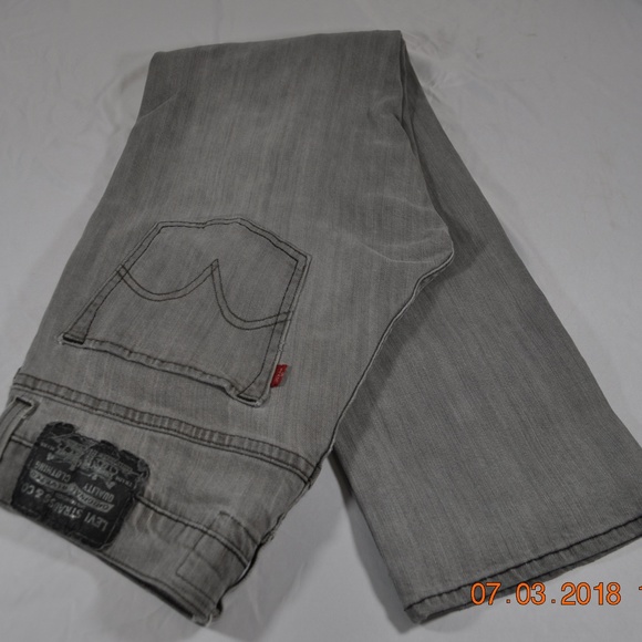 levi's 511 dark grey jeans